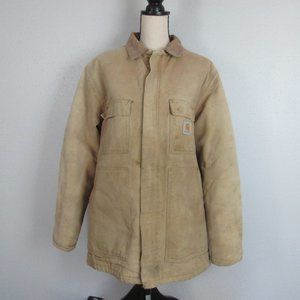 VINTAGE CARHARTT JACKET BLANKET LINED USA 44 REG